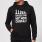 Choose Your Next Move Carefully Monochrome Hoodie - Black - L
